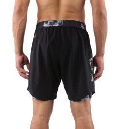 SPARTAN By CRAFT Pro Series 2.0 2-in-1 Short - Men's -Sports Fashion CRAFT Mens Pro Series 2 in 1 Short Black 3