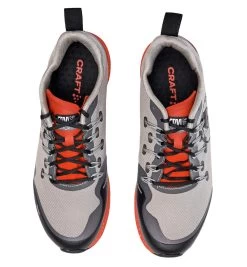 Craft SPARTAN OCR Speed Shoe - Men's -Sports Fashion CRAFT SPARTAN Mens OCR Speed Shoe Flint Grey Bright Red 6
