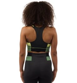 SPARTAN By CRAFT Charge Blocked Sport Top - Women's -Sports Fashion CRAFT SPARTAN Womens Charge Blocked Sport Top Giallo Black 3