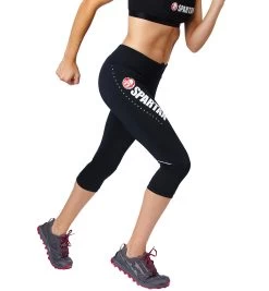 SPARTAN By CRAFT Essentials Capri - Women's -Sports Fashion CRAFT Womens Essentials Capri Black 3