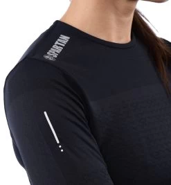 SPARTAN By CRAFT Urban Run Fuseknit LS Tee - Women's 9 SPARTAN By CRAFT Urban Run Fuseknit LS Tee - Women's -Sports Fashion CRAFT Womens Urban Run Fuseknit LS Tee Black 5