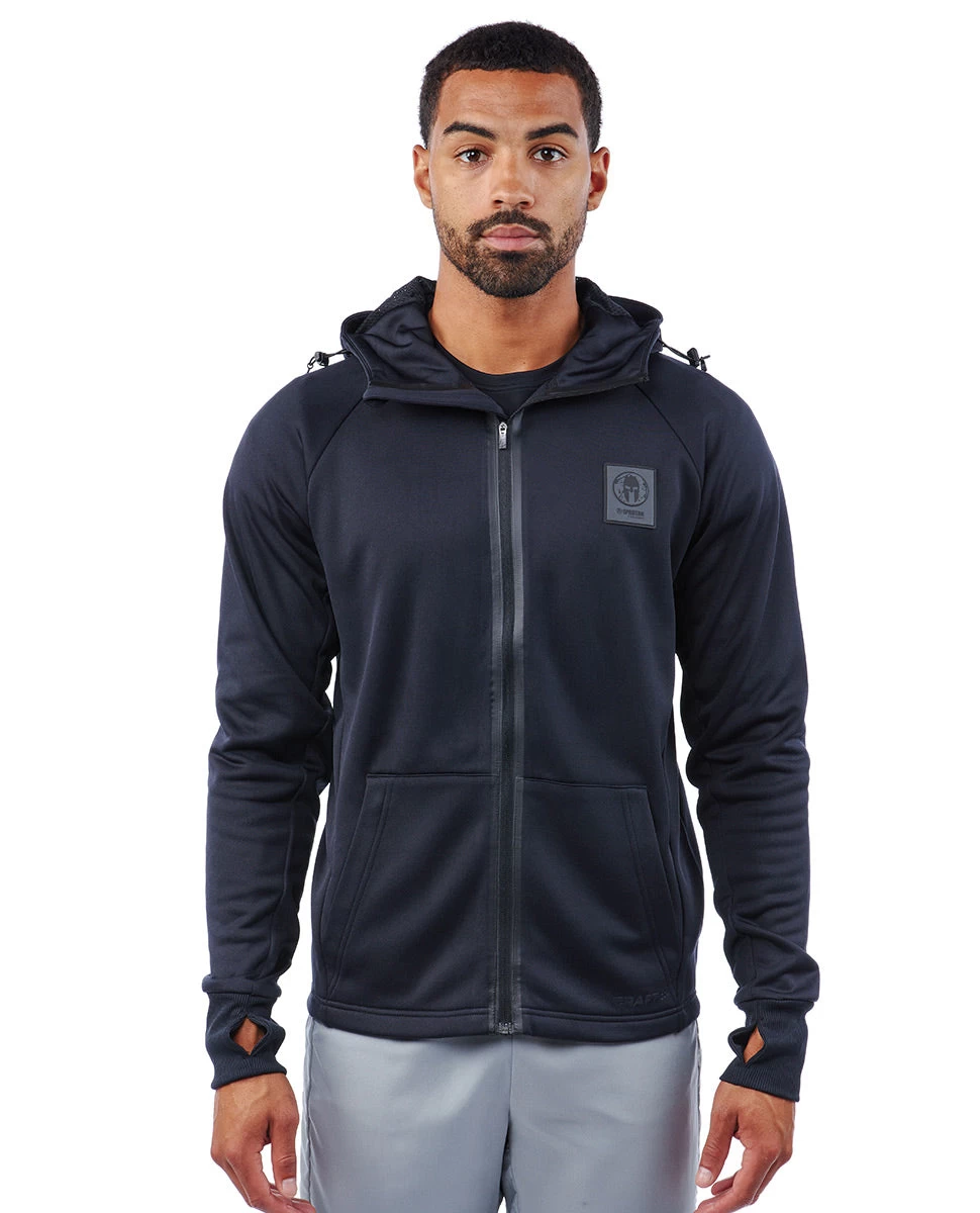 SPARTAN By CRAFT Charge Tech Sweat Hood Jacket - Men's 2 SPARTAN By CRAFT Charge Tech Sweat Hood Jacket - Men's - Image 2