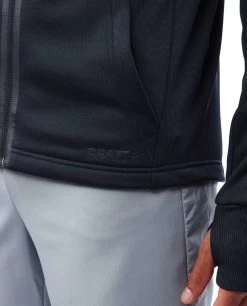 SPARTAN By CRAFT Charge Tech Sweat Hood Jacket - Men's 14 SPARTAN By CRAFT Charge Tech Sweat Hood Jacket - Men's -Sports Fashion CRAFT Mens Charge Tech Jacket Black 7