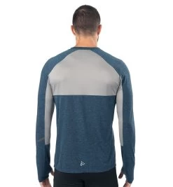 SPARTAN By CRAFT SubZ LS Wool Tee - Men's -Sports Fashion CRAFT Mens SubZ Wool LS Tee Beat 3