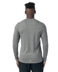 SPARTAN By CRAFT Trifecta Tri-Blend LS Tee - Men's -Sports Fashion CRAFT Mens Tri Blend LS Trifecta Tee Grey 3