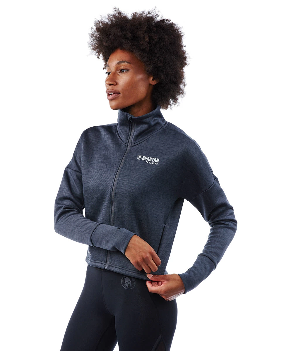 SPARTAN By CRAFT Charge Sweat Jacket - Women's 3 SPARTAN By CRAFT Charge Sweat Jacket - Women's - Image 3
