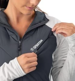SPARTAN By CRAFT Polar Midlayer Jacket - Women's -Sports Fashion CRAFT Womens Polar Midlayer Grey 5