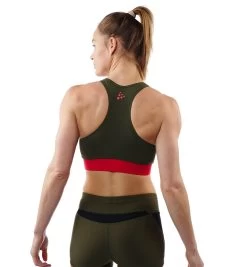 SPARTAN By CRAFT Pro Series Bra Top - Women's -Sports Fashion CRAFT Womens Pro Series Bra Top Beam Woods 3