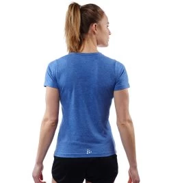SPARTAN By CRAFT Trifecta Tri-Blend Tee - Women's -Sports Fashion CRAFT Womens Tri Blend Trifecta Tee Blue 3