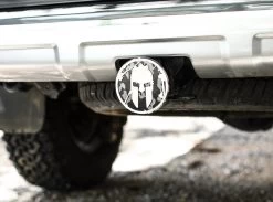 SPARTAN Helmet Trailer Hitch Cover - Camouflage -Sports Fashion Camo Hitch 4