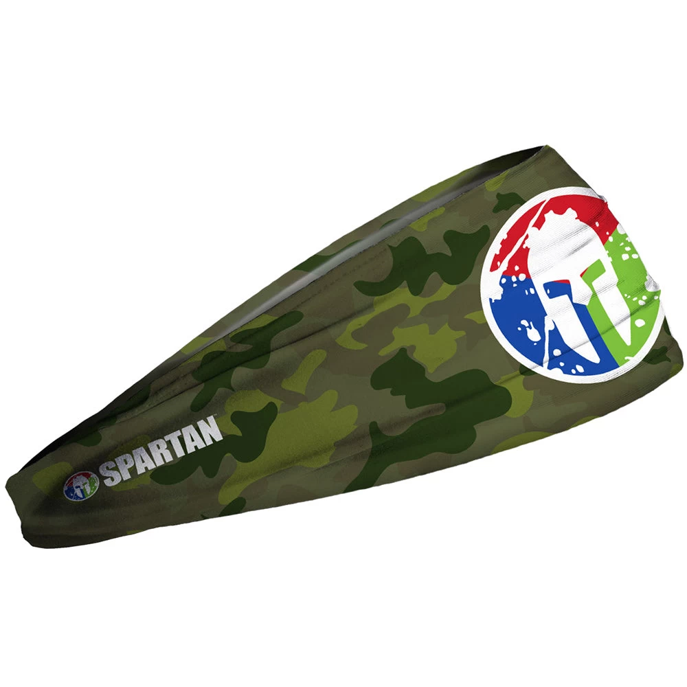 SPARTAN JUNK Headband - Camo Green Trifecta 1 SPARTAN JUNK Headband - Camo Green Trifecta
