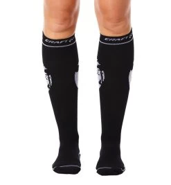 Sports Fashion -Sports Fashion SPARTAN CRAFT Compression Knee Sock Black 5