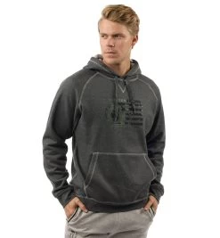 Sports Fashion -Sports Fashion SPARTAN Craft Mens Strong Flag Hoodie Grey 2