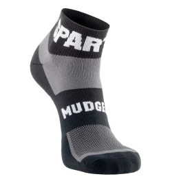 SPARTAN MudGear 1/4 Crew Sock -Sports Fashion SPARTAN Mud Gear 1 4 Crew Sock Unisex Black 1