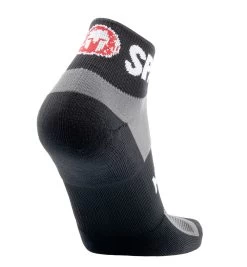 SPARTAN MudGear 1/4 Crew Sock -Sports Fashion SPARTAN Mud Gear 1 4 Crew Sock Unisex Black 5