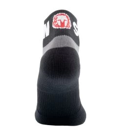 SPARTAN MudGear 1/4 Crew Sock -Sports Fashion SPARTAN Mud Gear 1 4 Crew Sock Unisex Black 6
