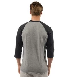 '47 BRAND SPARTAN '47 Franklin Raglan Tee - Men's -Sports Fashion Spartan 47 Mens Franklin Raglan LS Tee Grey 3