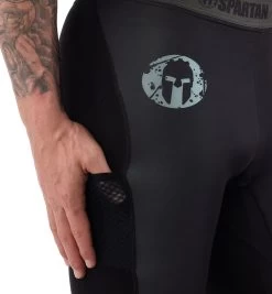 SPARTAN By CRAFT Delta 2.0 Compression Tight - Men's -Sports Fashion Spartan Craft Delta 2.0 Compression Tight Black Woods 6