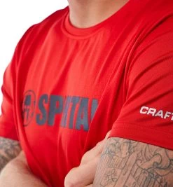 SPARTAN By CRAFT Pro Series Breakaway Tee - Men's -Sports Fashion Spartan Craft Mens Pro Series Breakaway Tee Red 5