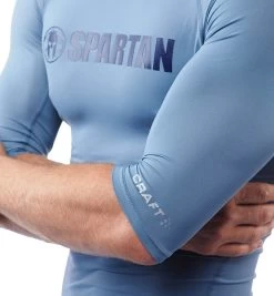 SPARTAN By CRAFT Pro Series Compression SS Top - Men's -Sports Fashion Spartan Craft Mens Pro Series Compression SS Top Slate 4