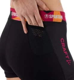 SPARTAN By CRAFT Delta 2.0 Hot Short - Women's -Sports Fashion Spartan Craft Womens Delta 2.0 Hot Short Multi Fame 2