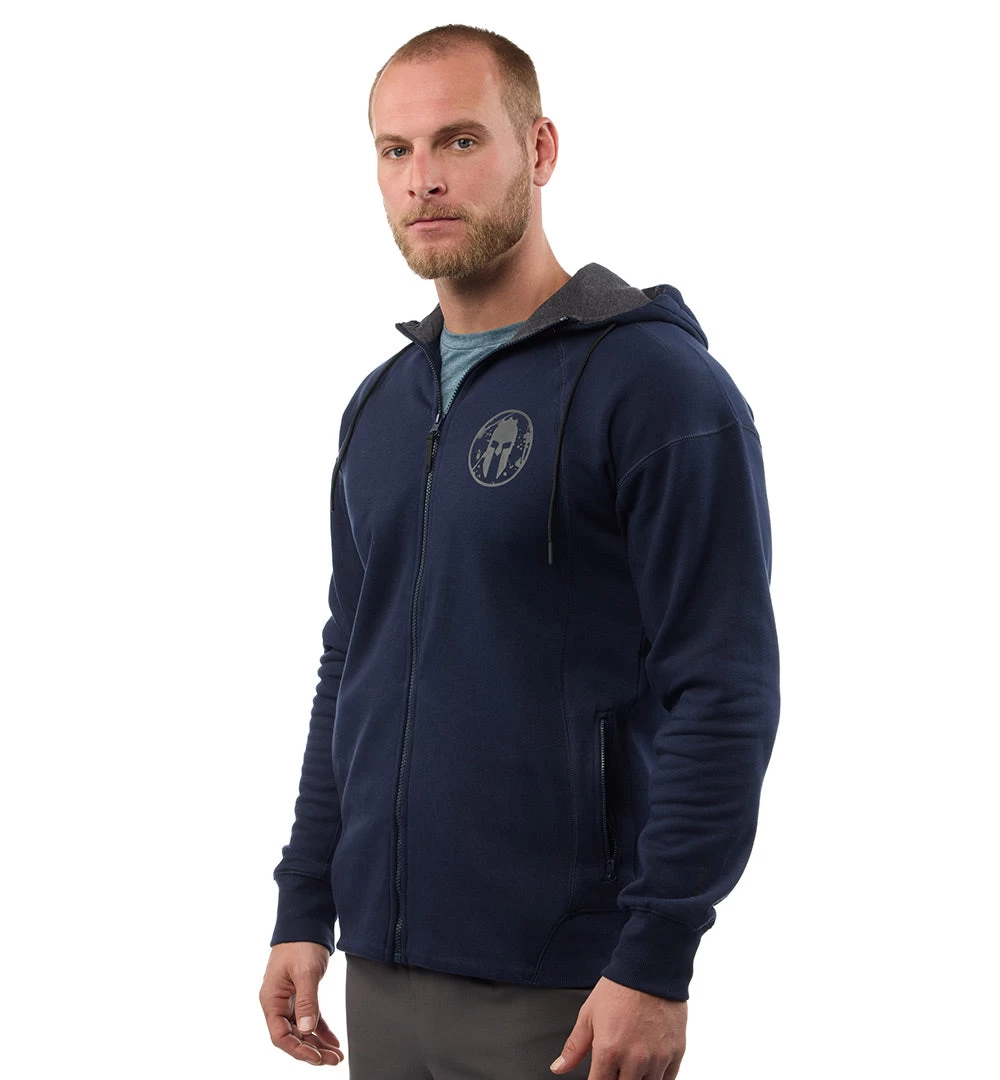 SPARTAN By CRAFT Grit FZ Hoodie - Men's 3 SPARTAN By CRAFT Grit FZ Hoodie - Men's - Image 3