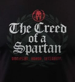 SPARTAN Creed Tee - Men's -Sports Fashion Spartan Mens Creed Tee Black 3