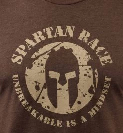 SPARTAN Show No Mercy Tee - Men's -Sports Fashion Spartan Mens Show No Mercy Tee Brown 4