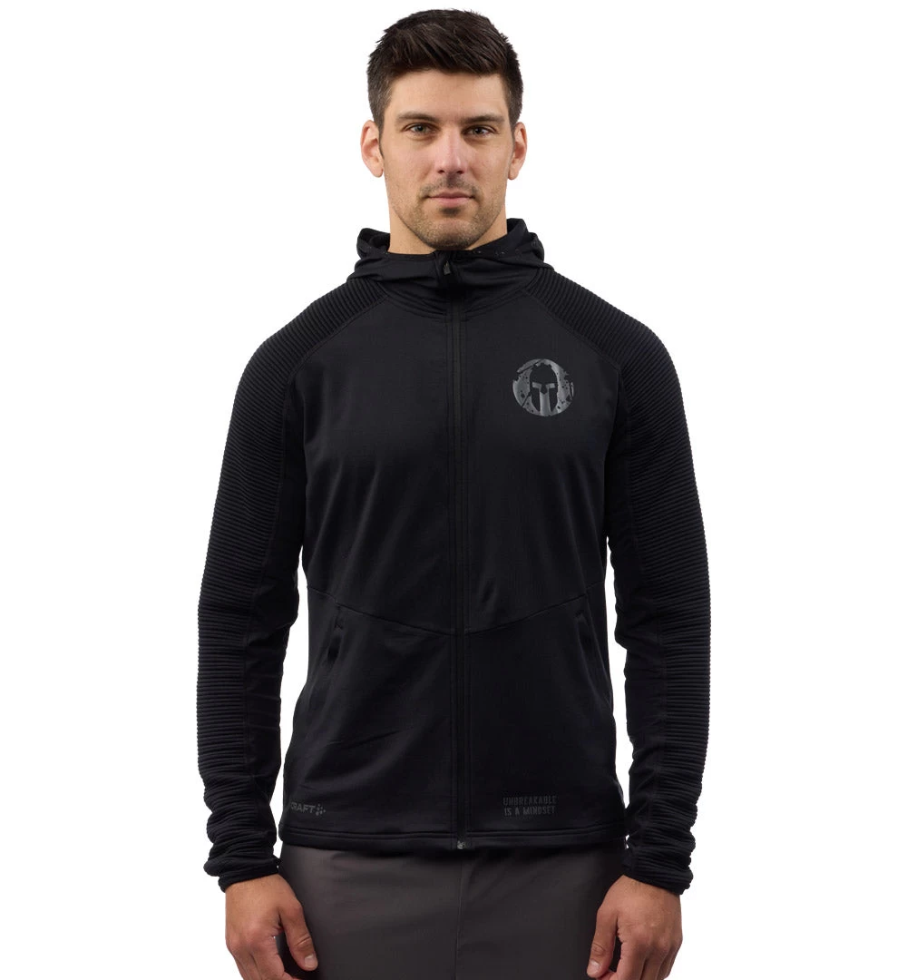 SPARTAN By CRAFT Adv HIT Zip Hoodie - Men's 2 SPARTAN By CRAFT Adv HIT Zip Hoodie - Men's - Image 2
