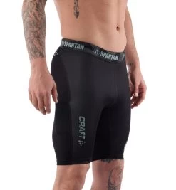 SPARTAN By CRAFT Delta 2.0 Short Tight - Men's -Sports Fashion spartan mens comp tight short alt1