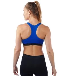 SPARTAN By CRAFT Greatness Mid Impact Bra - Women's -Sports Fashion spartan sports bra blue womens 3