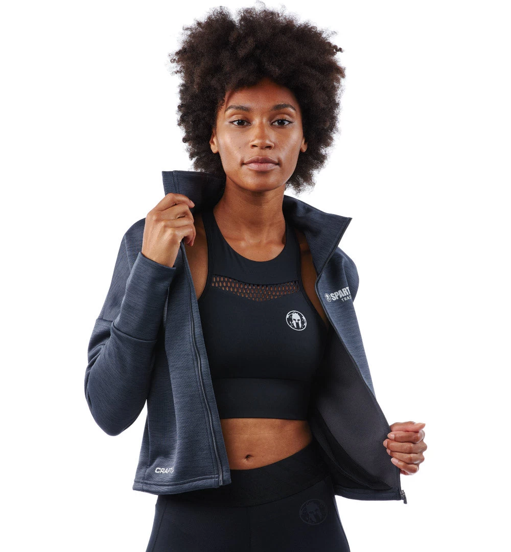SPARTAN By CRAFT Charge Sweat Jacket - Women's 2 SPARTAN By CRAFT Charge Sweat Jacket - Women's - Image 2